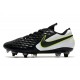 Scarpe da calcio Nike Tiempo Legend VIII Elite ACC SG- Nero Bianco