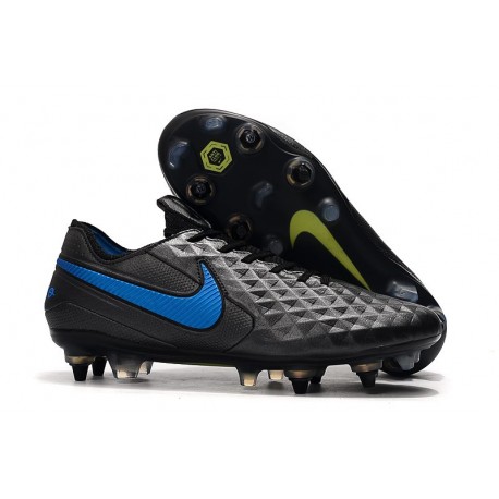 Scarpe da calcio Nike Tiempo Legend VIII Elite ACC SG-Nero Blu