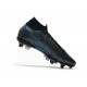 Nike Mercurial Superfly VII Elite SG PRO Anti-Clog Nero Blu