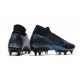 Nike Mercurial Superfly VII Elite SG PRO Anti-Clog Nero Blu