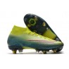 Nike Mercurial Superfly VII Elite SG PRO Limone Venom Nero Verde