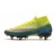 Nike Mercurial Superfly VII Elite SG PRO Limone Venom Nero Verde