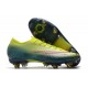 Nike Mercurial Vapor 13 Elite SG PRO Anti-Clog Limone Venom Nero Verde