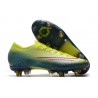 Nike Mercurial Vapor 13 Elite SG PRO Anti-Clog Limone Venom Nero Verde