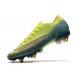 Nike Mercurial Vapor 13 Elite SG PRO Anti-Clog Limone Venom Nero Verde