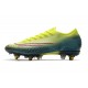 Nike Mercurial Vapor 13 Elite SG PRO Anti-Clog Limone Venom Nero Verde