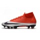 Nike Mercurial Superfly VII Elite DF FG Rosso Argento Nero