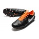 Scarpa Nuovo Nike Tiempo Legend 8 Elite FG Nero Arancione Bianco