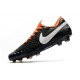 Scarpa Nuovo Nike Tiempo Legend 8 Elite FG Nero Arancione Bianco