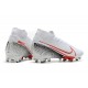 Nike Mercurial Superfly 7 Elite AG-PRO Scarpe da Calcio Bianco Rosso