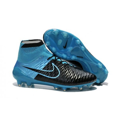 2015 Scarpe da Calcio Nike Magista Obra FG ACC Blu Nero