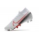 Nike Mercurial Superfly 7 Elite AG-PRO Scarpe da Calcio Bianco Rosso