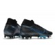 Nike Mercurial Superfly 7 Elite AG-PRO Scarpe da Calcio Nero Blu