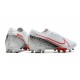 Scarpa Nike Mercurial Vapor XIII Elite AG-PRO Bianco Cremisi Laser