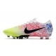 Neymar Nike Mercurial Vapor XIII Elite AG-PRO Bianco Nero Blu Racer Volt