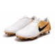 Scarpe da Calcio Nike Phantom Venom Elite FG -Bianco Oro Nero