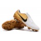 Scarpe da Calcio Nike Phantom Venom Elite FG -Bianco Oro Nero