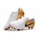 Scarpe da Calcio Nike Phantom Venom Elite FG -Bianco Oro Nero