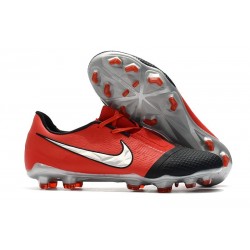 Scarpe Calcio Nike Phantom Venom Elite FG -Cremisi Laser Argento Nero