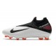 Nike Phantom Vision 2 Elite Dynamic Fit FG -Bianco Nero Cremisi Laser