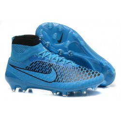 2015 Scarpe da Calcio Nike Magista Obra FG ACC Turchese Blu Nero