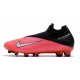 Nike Phantom Vision 2 Elite Dynamic Fit FG -Cremisi Laser Argento Nero