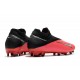 Nike Phantom Vision 2 Elite Dynamic Fit FG -Cremisi Laser Argento Nero