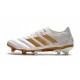 Scarpe da Calcio adidas Copa 19.1 FG -Bianco Oro Metallico