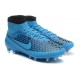 2015 Scarpe da Calcio Nike Magista Obra FG ACC Turchese Blu Nero