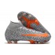 Nike Mercurial Superfly VII Elite DF FG Bianco Arancione Total Nero