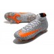 Nike Mercurial Superfly VII Elite DF FG Bianco Arancione Total Nero