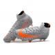 Nike Mercurial Superfly VII Elite DF FG Bianco Arancione Total Nero