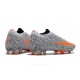 Nike Mercurial Vapor 13 Elite FG ACC CR7 Bianco Arancione Total Nero