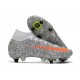 Nike Mercurial Superfly 7 Elite SG PRO CR7 Bianco Arancione Total Nero