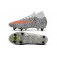 Nike Mercurial Superfly 7 Elite SG PRO CR7 Bianco Arancione Total Nero