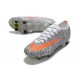 Nike Mercurial Vapor XIII Elite SG PRO AC CR7 Blanco Total Naranja Negro