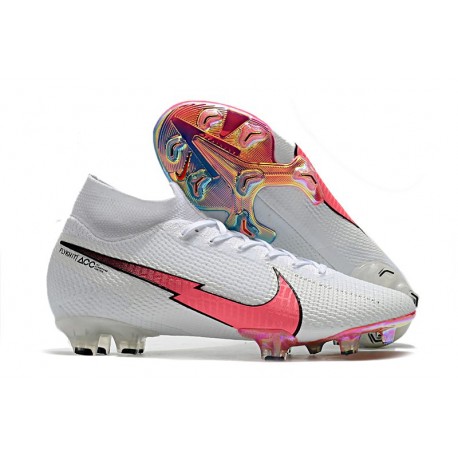 Nike Mercurial Superfly VII Elite DF FG Bianco Cremisi Blu