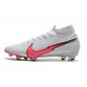 Nike Mercurial Superfly VII Elite DF FG Bianco Cremisi Blu