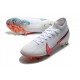 Nike Mercurial Superfly VII Elite DF FG Bianco Cremisi Blu