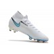 Nike Mercurial Superfly VII Elite DF FG Bianco Cremisi Blu