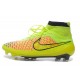 Nike 2015 Scarpini da Calcio Terreni Duri Magista Obra FG ACC Volt Oro Hyper Punch