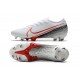 Scarpe Nike Mercurial Vapor XIII Elite FG -Bianco Cremisi Laser Nero