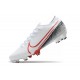 Scarpe Nike Mercurial Vapor XIII Elite FG -Bianco Cremisi Laser Nero