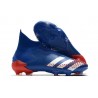 Scarpe adidas Predator Mutator 20+ FG Blu Royal Bianco Rosso Active