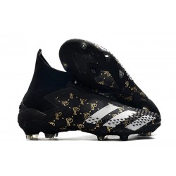 Scarpe adidas Predator Mutator 20+ FG Paul Pogba Nero Core Grigio Solido