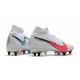 Nike Mercurial Superfly 7 Elite SG PRO AC Bianco Rosso Blu