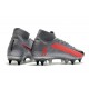 Nike Mercurial Superfly 7 Elite SG PRO AC Grigio Bomber Nero