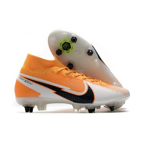 Nike Mercurial Superfly 7 Elite SG PRO AC Arancione Laser Nero Bianco