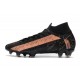 Nike Mercurial Superfly VII Elite DF FG Nero Rosa