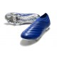 Scarpe da Calcio adidas Copa 20+ FG Blu Team Royal Argento Metallico